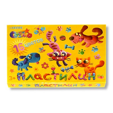 Пластилин 16 цв. deVente 320 гр. 8042418 Пластилин 16 цв. deVente 320 гр. 8042418