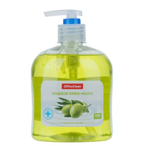 Мыло-крем жидкое 500 мл. OfficeClean Нежное с дозат. 281354 Мыло-крем жидкое 500 мл. OfficeClean Нежное с дозат. 281354