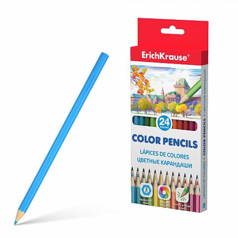Карандаши цв. 24 цв. ErichKrause 49884 Карандаши цв. 24 цв. ErichKrause 49884