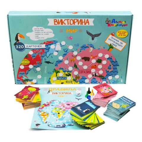 Игра настольная Викторина Мир 02942