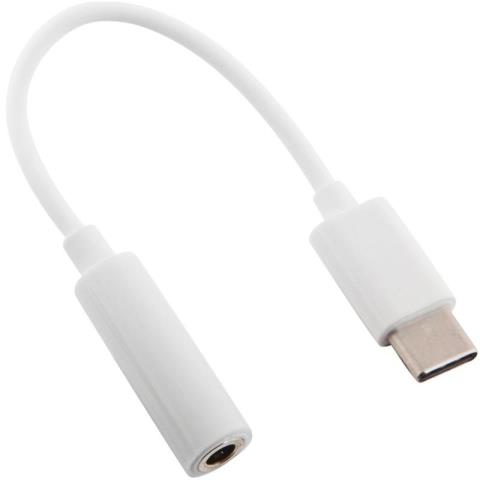Переходник USB Type-C OL-00036299 белый 3,5мм