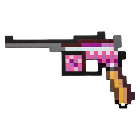 Игрушка Пистолет ПИКСЕЛЬ деревянный Игрушка Пистолет ПИКСЕЛЬ деревянный