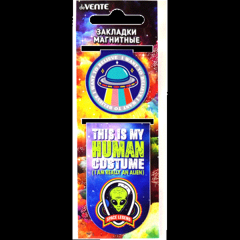 Закладки магнитные 2 шт deVENTE 8065009 Mars Mission Закладки магнитные 2 шт deVENTE 8065009 Mars Mission