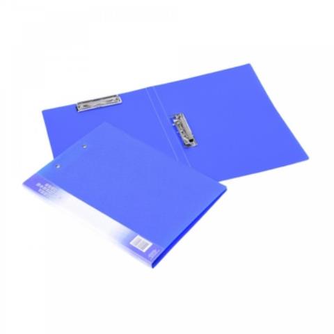 Папка с бок. зажимом и клип Office-2000 F6114/7 синий