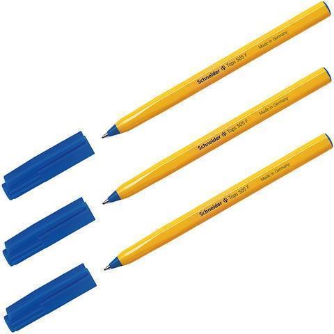Ручка шариковая SCHNEIDER Tops 505F 0,8 оранж. синяя 150503