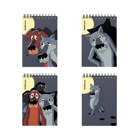 Блокнот А6 80 (спираль) ЕК Жил-был Пес 54294