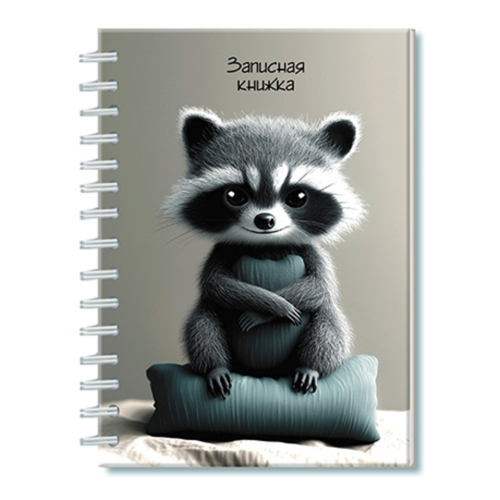 Блокнот-бизнес А6 100 л. (спираль) Енотик С0592-138