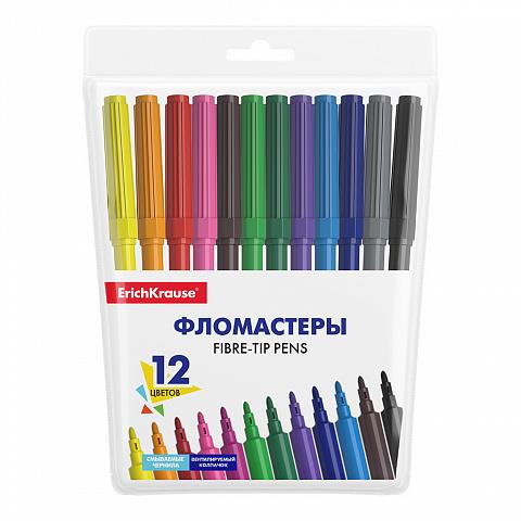 Фломастер 12 цв. ErichKrause 53368 Фломастер 12 цв. ErichKrause 53368