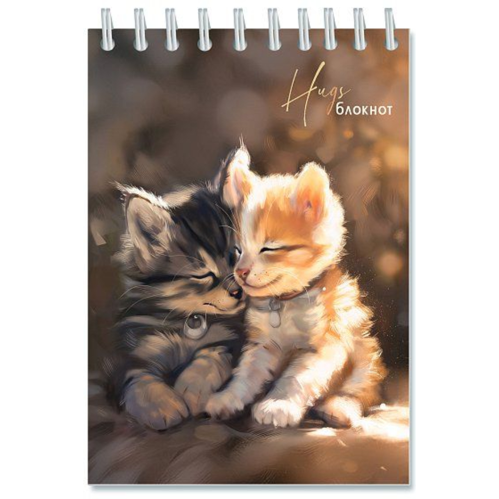 Блокнот А6 48 л. (спираль) Пушистые друзья С0115-129