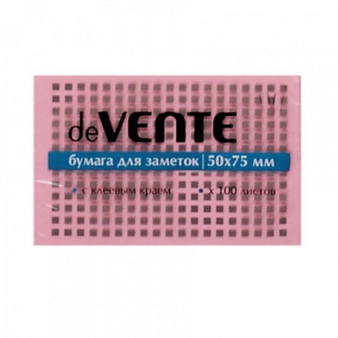 Стикеры 51х76 мм 100л. deVENTE 2010310 розовая Стикеры 51х76 мм 100л. deVENTE 2010310 розовая