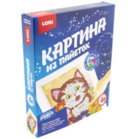 Картина из пайеток Котенок Ап-043