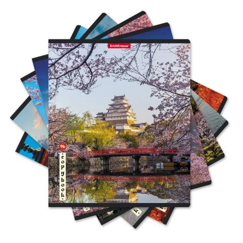Тетрадь 96 л. (клетка) EK Mysterious Japan 58292 MIX Тетрадь 96 л. (клетка) EK Mysterious Japan 58292 MIX