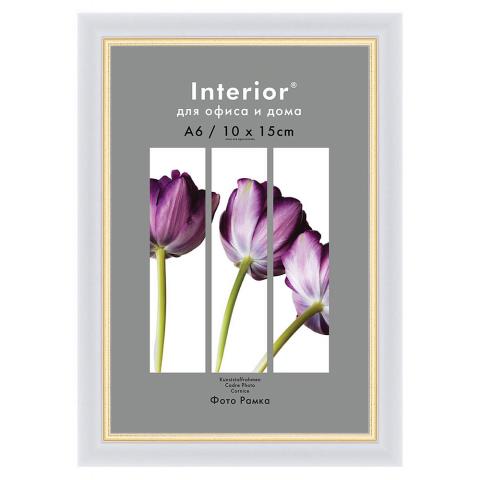 Фоторамка 10х15 Interior Office пластик темный орех 582