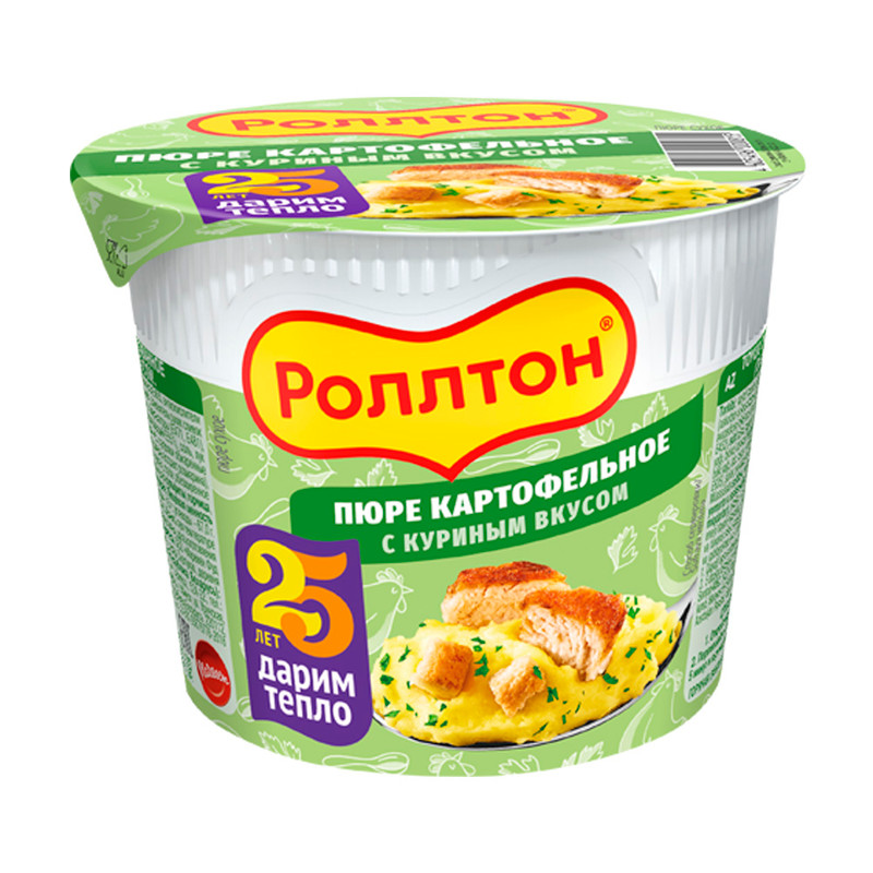 Пюре Ролтон стакан курица