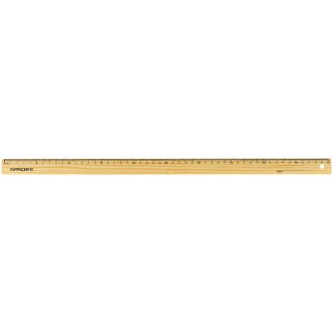 Линейка дер. 50 см. Красин КР-50006/КР-50012