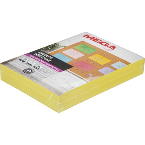 Бумага ксер. А4 250 л. 160 гр. ProMEGA jet желтый интенсив 1730874