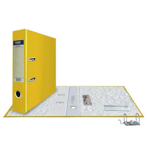 Папка - регистратор 75 мм PVC 25167 желтый