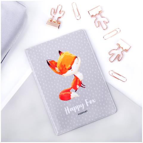 Обложка д/паспорта Meshu Happy Fox 34135 Обложка д/паспорта Meshu Happy Fox 34135