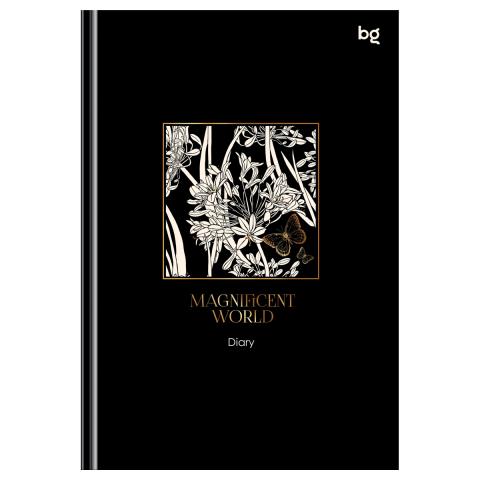 Ежедневник А5 БиДжи Magnificent world Dark ЕН5т136_59368 Ежедневник А5 БиДжи Magnificent world Dark ЕН5т136_59368