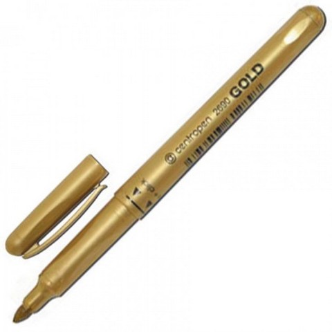 Маркер перман. SILVER&GOLD золото 2690/1G Маркер перман. SILVER&GOLD золото 2690/1G
