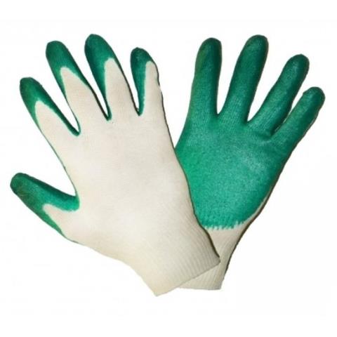 Перчатки х/б трикотажные с 1-ым латексным покрытием