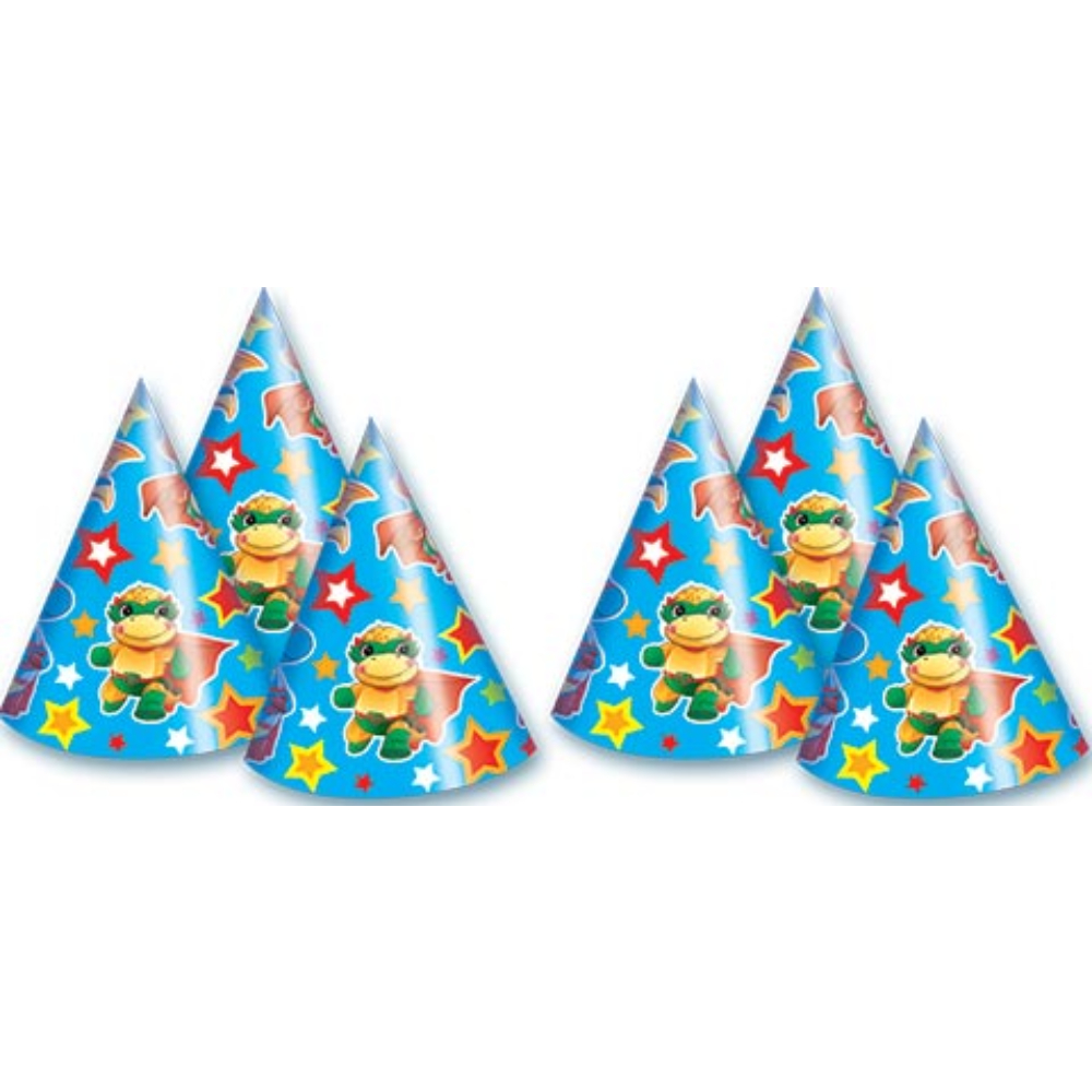 Праздничные колпачки 6 шт 8-08-012