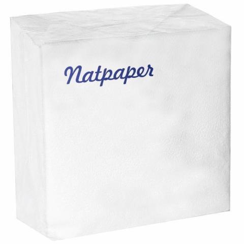 Салфетки бумажные Natpaper 24х24 белые 100 шт. 1665728 Салфетки бумажные Natpaper 24х24 белые 100 шт. 1665728