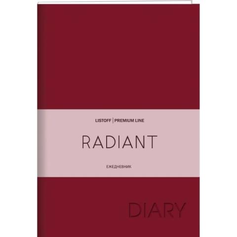 Ежедневник А5 К-Э Radiant красный ЕКР52215204 Ежедневник А5 К-Э Radiant красный ЕКР52215204