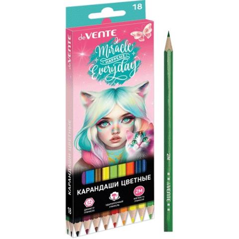Карандаши цв. 18 цв. deVENTE 2М Miracle 5023413