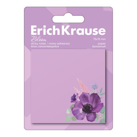 Стикеры 75х75 мм 50 л. ErichKrause Pastel Bloom 61663