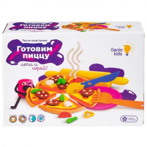 Тесто-пластилин Genio Kids Готовим пиццу TA1036V Тесто-пластилин Genio Kids Готовим пиццу TA1036V
