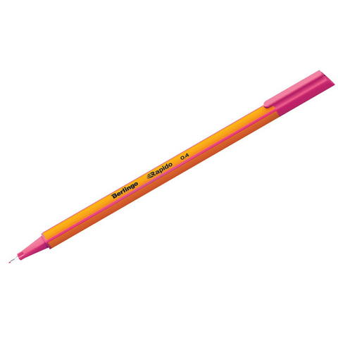 Ручка капиллярная Berlingo Rapido 0,4 СК_40108 розовая