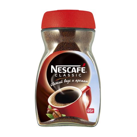 Кофе растворимый Nescafe Classic стекло банка 95 г 12267732/12386391