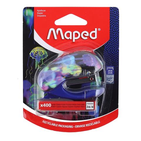 Степлер №24 MAPED на 15 л.+скобы 404003