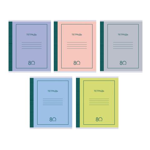 Тетрадь 80 л. (клетка) К-Э Simple design ТK808320 Тетрадь 80 л. (клетка) К-Э Simple design ТK808320