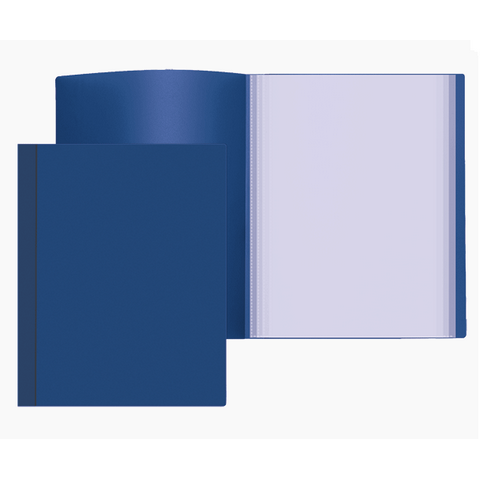 Папка с 30 карманами Attomex 3102402 синяя