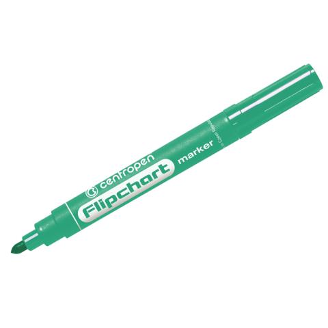 Маркер для флипчарта Centropen 8550 2,5 мм зеленый 8550 0110