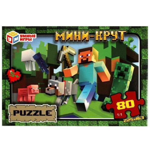 Пазлы 80 эл. Мини-крут Пазлы 80 эл. Мини-крут