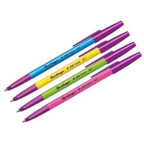 Ручка шариковая W-219 Color СВр_70912 0,7 мм синяя