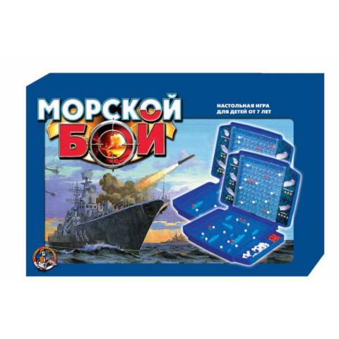 Игра настольная Морской бой 1 00992 Игра настольная Морской бой 1 00992