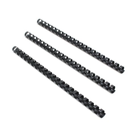 Гребенка 16 мм. д/переплета черные 145л.100 шт.