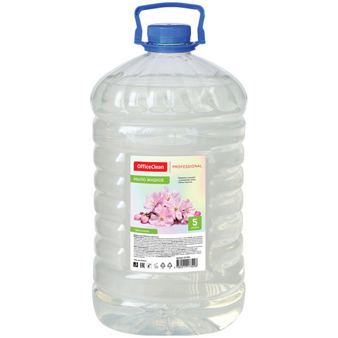 Мыло жидкое OfficeClean Цветочное 5 л. ПЭТ 257292/П Мыло жидкое OfficeClean Цветочное 5 л. ПЭТ 257292/П