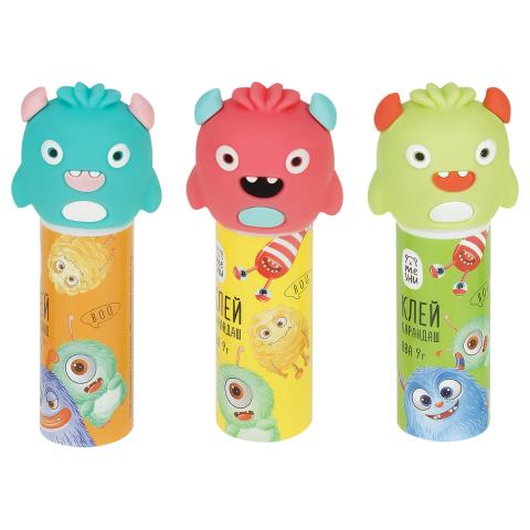 Клей-карандаш 9 гр. MESHU Monsters MS_51206 Клей-карандаш 9 гр. MESHU Monsters MS_51206