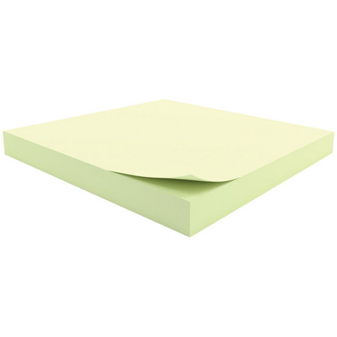 Стикеры 76х76 мм 100л. Berlingo HN7676SG зеленый