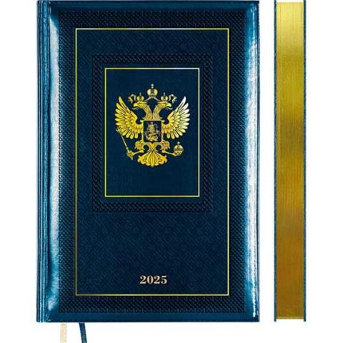 Ежедневник А5 168 л deVENTE 2232624 Symbol синий 2026 Ежедневник А5 168 л deVENTE 2232624 Symbol синий 2026