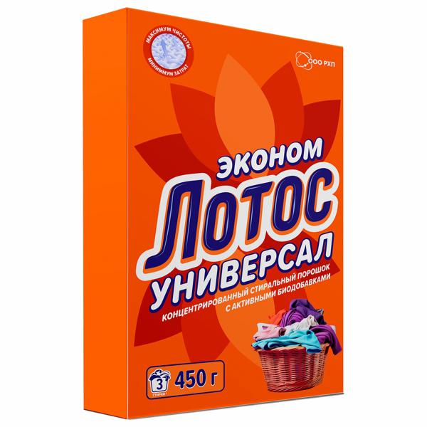 Стир. порошок 450 гр. Лотос универсальный 10037