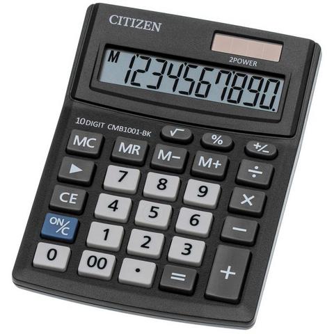 Калькулятор настольный CITIZEN CMB1001-BK 10 разр.102х127