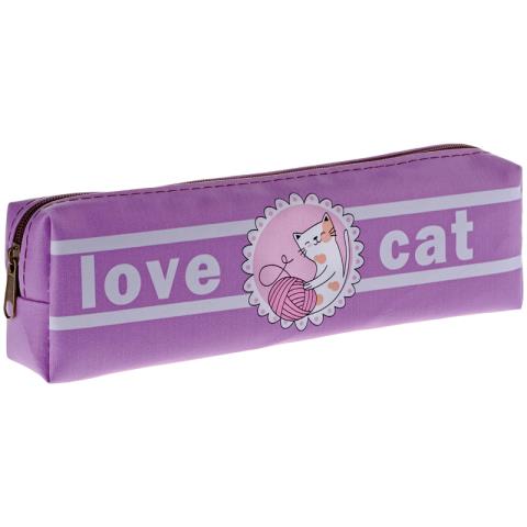 Пенал ArtSpace Love cat 19747 искусств. кожа Пенал ArtSpace Love cat 19747 искусств. кожа