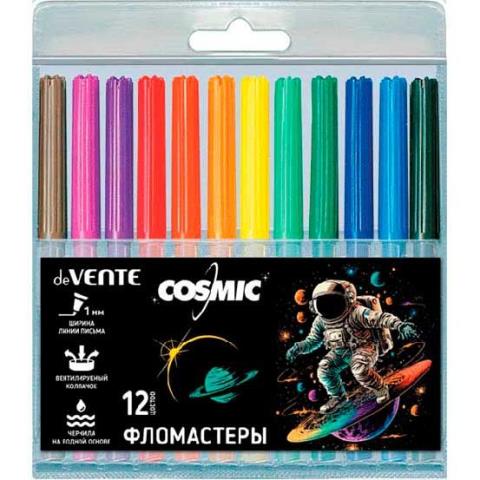 Фломастер 12 цв. deVente 5081424 Cosmic 