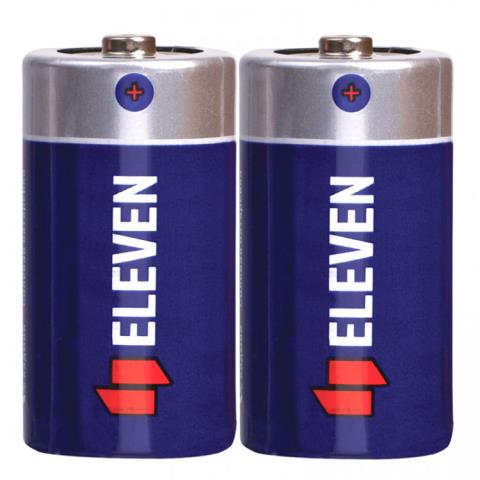 Батарейка R20 (D) Eleven SB2 солевая 2 шт. 301742 Батарейка R20 (D) Eleven SB2 солевая 2 шт. 301742
